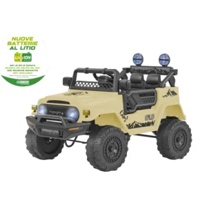 Globo – Veículo Bateria – Toyota FJ Cruiser Bege 12V