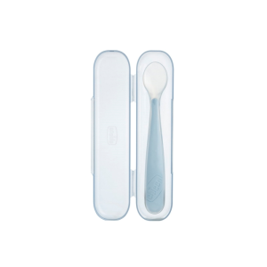 Chicco – Colher C/Caixa – Cinza