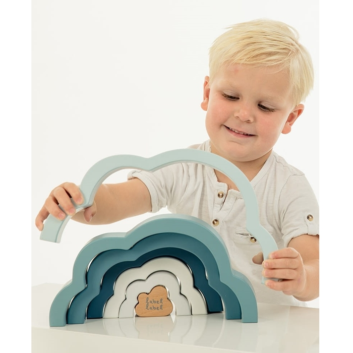 Label Label – Puzzle Nuvem Madeira – Azul - Image 7