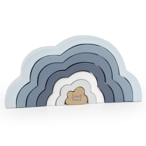 Label Label – Puzzle Nuvem Madeira – Azul