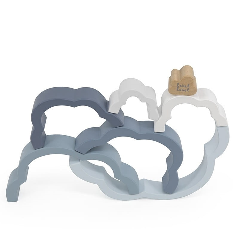 Label Label – Puzzle Nuvem Madeira – Azul - Image 4