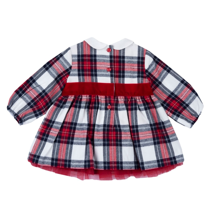 Chicco – Vestido Xadrez – Vermelho - Image 3