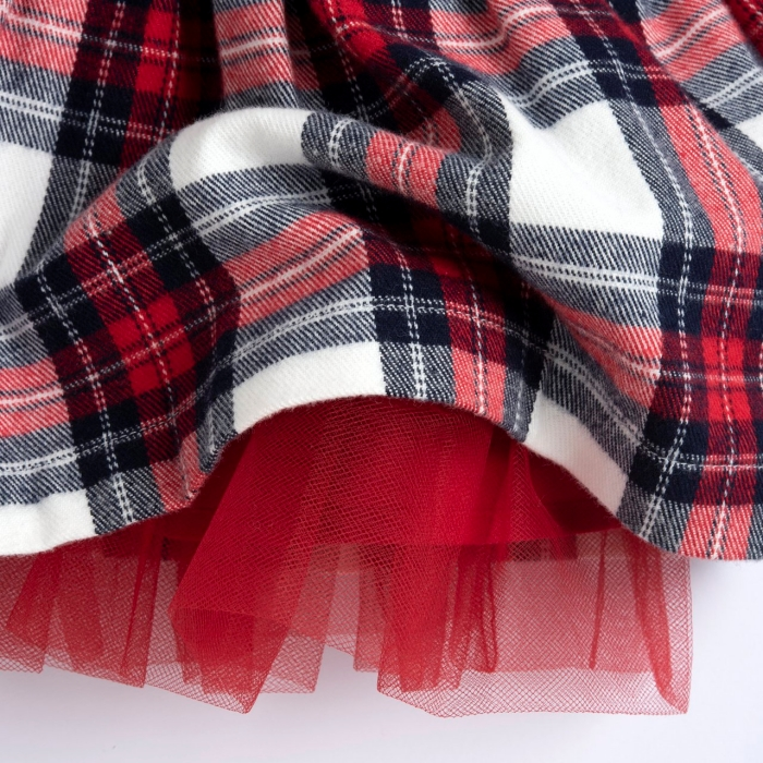 Chicco – Vestido Xadrez – Vermelho - Image 5