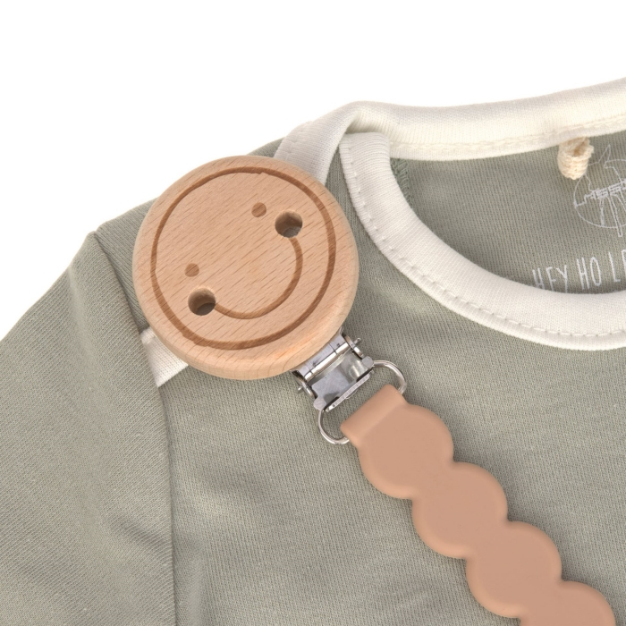 Lässig – Prende Chupetas – Tiny Smile Bege - Image 6