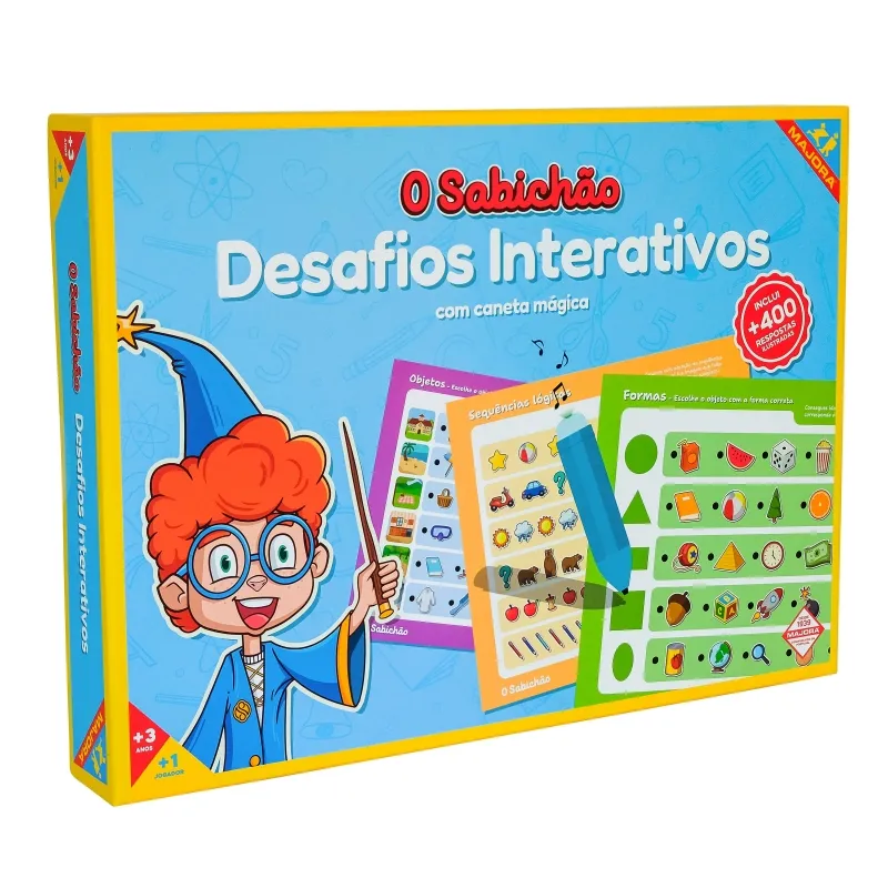 Majora – O Sabichão – Desafios Interativos