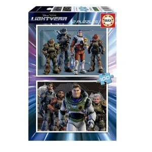 Educa – Puzzle 2×100 Peças – Lightyear