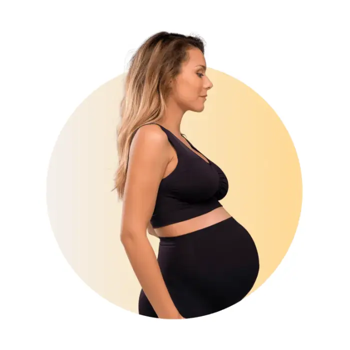 Carriwell – Sutiã Amamentação – Maternity Bra Mum To Be – Preto - Image 5