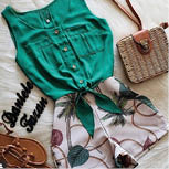 Molde Blusa Regata com Botões 395/20