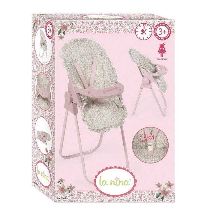 La Nina – Cadeira Refeição Bonecas – Violeta - Image 3