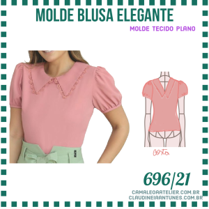 Molde Blusa Elegante 696/21