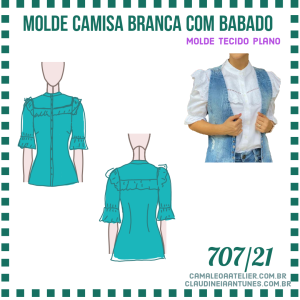 Molde Camisa com Babado 707/21