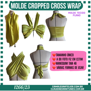 Molde Cropped Cross Wrap 1266/23
