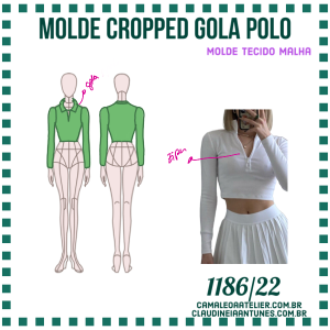 Molde Cropped Gola Polo 1186/22