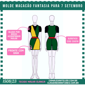 Molde Fantasia para 7 de Setembro 1508/23