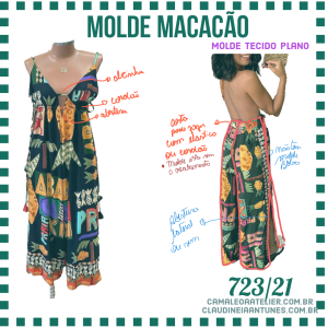 Molde Macacão 723/21