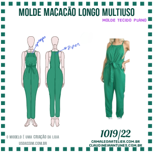 Molde Macacão Multiuso 1019/22