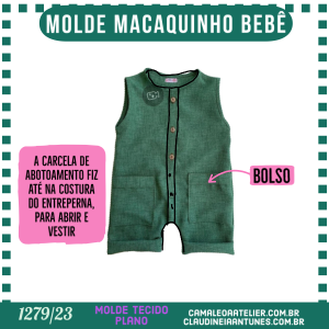 Molde Macaquinho Bebê 1279/23