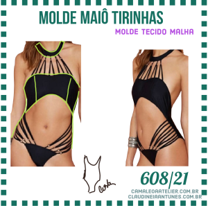 Molde Maiô Tirinhas 608/21