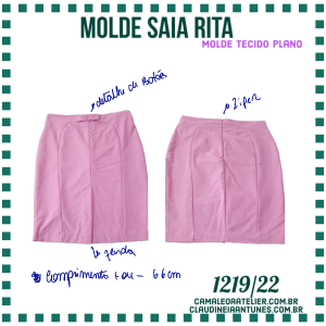 Molde Saia Rita 1219/22