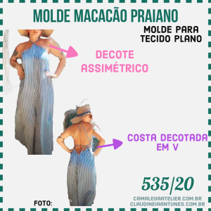 Molde Macacão 535/20