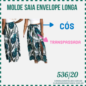Molde Saia Envelope Longa 536/20