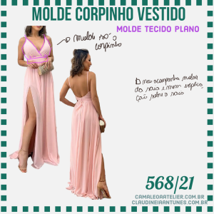 Molde Corpinho Vestido 568/21