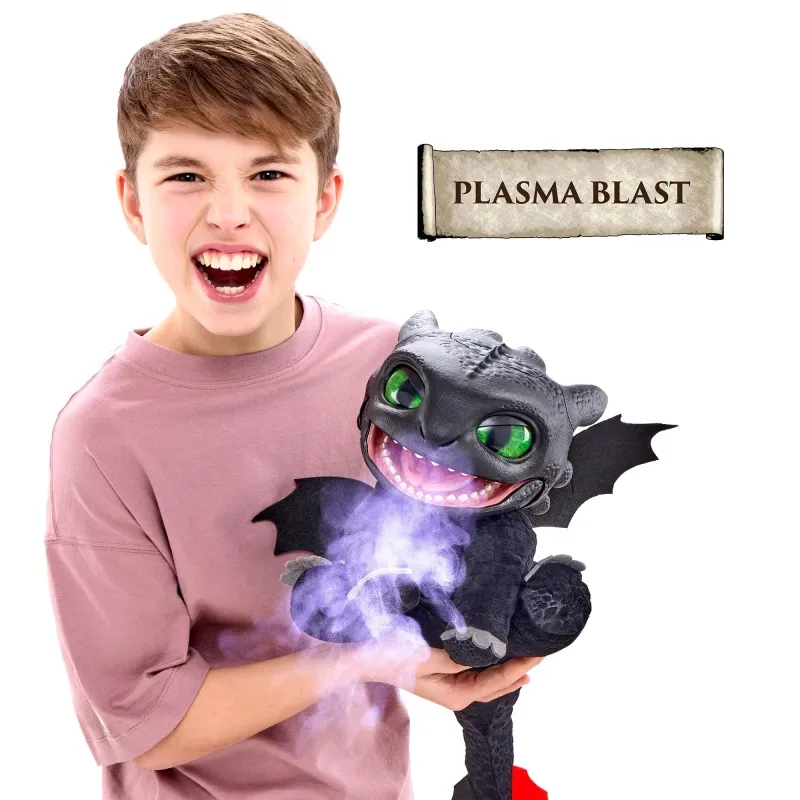 Como Treinar o Teu Dragão – Peluche Interativo – Real FX Toothless - Image 8