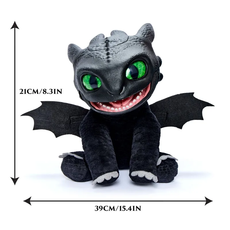 Como Treinar o Teu Dragão – Peluche Interativo – Real FX Toothless - Image 4