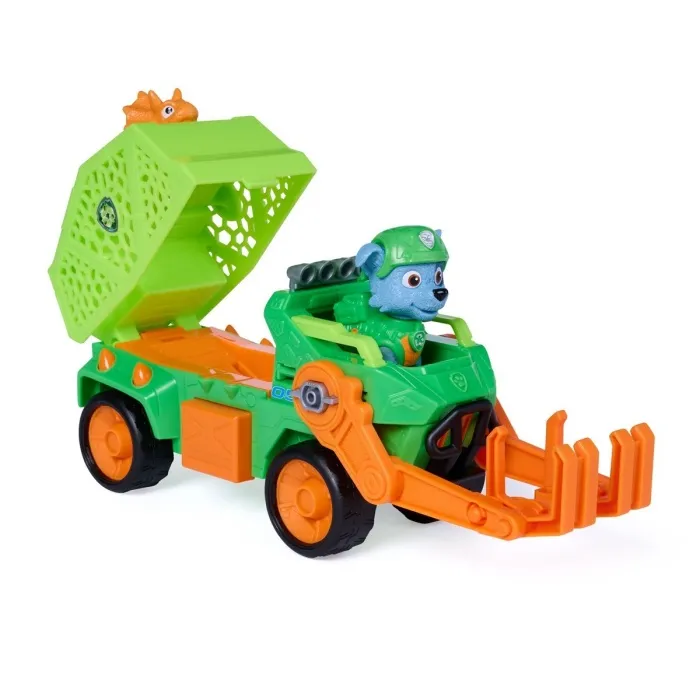 Patrulha Pata – The Dino Movie – Figura Rocky e Veículo - Image 4