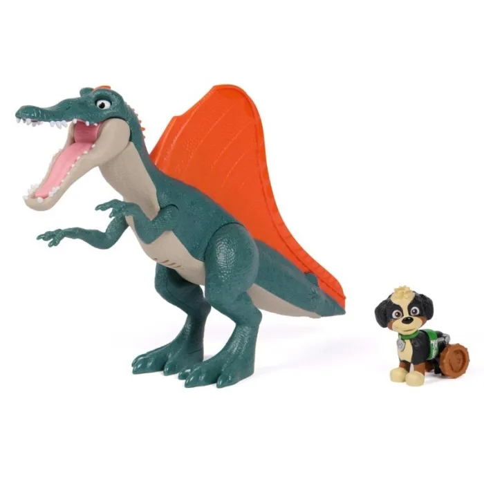 Patrulha Pata – The Dino Movie – Figura T-Rex e Espinossauro - Image 3