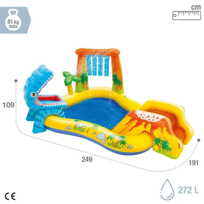 Intex – Centro Insuflável Lúdico – Dinossauro - Image 3