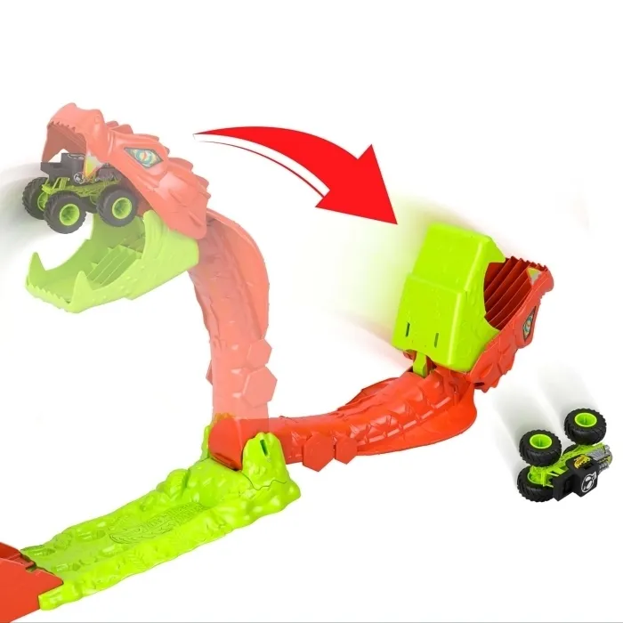 Hot Wheels – Monster Trucks – Pista Ataque Serpente - Image 4