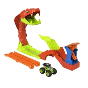 Hot Wheels – Monster Trucks – Pista Ataque Serpente