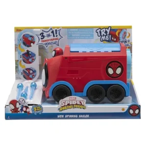 Spidey and Amazing Friends – Veículo Web Spinning Hauler