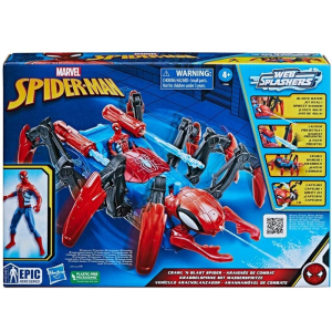 Spiderman – Veículo Aracnolançador com Figura de 10cm