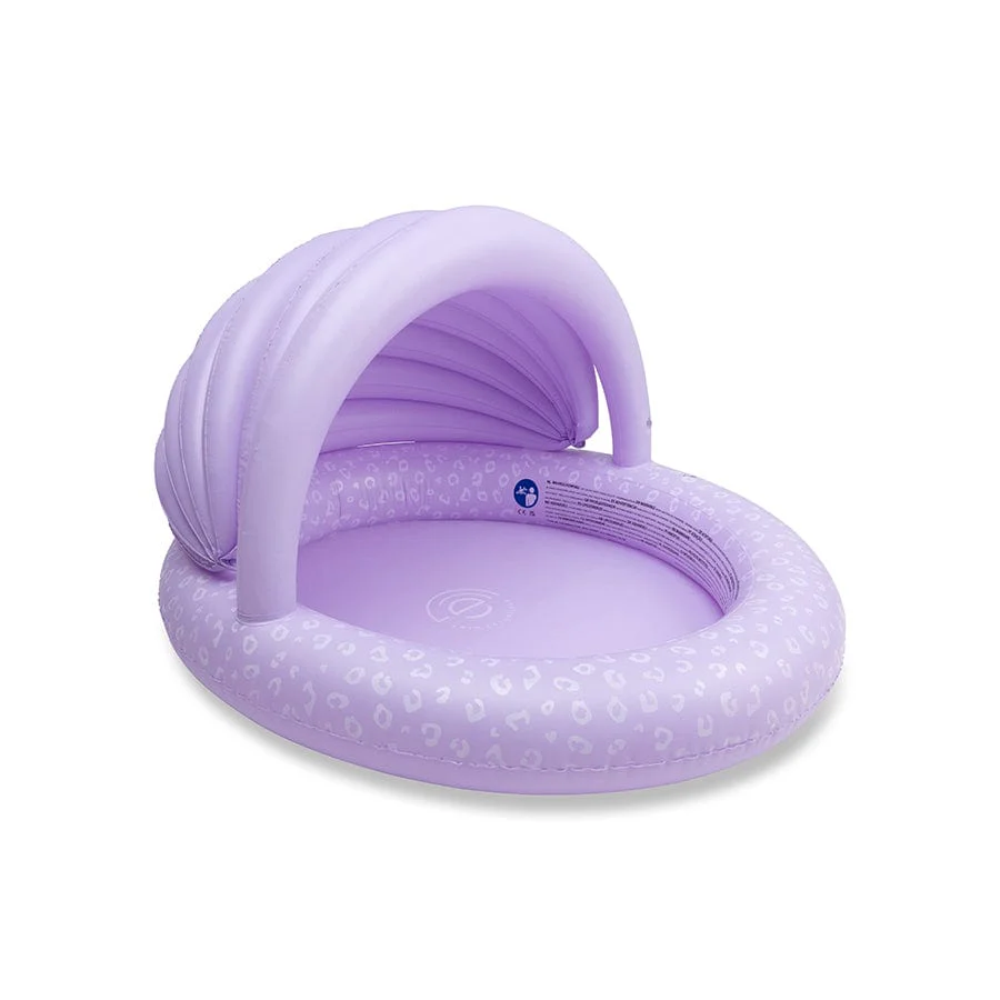 Swim Essentials – Piscina Criança C/Proteção 100cm – Leopardo Lilás