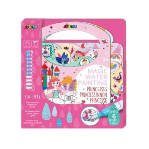 Avenir – Livro de Atividade e Pintura de Água – Princesa