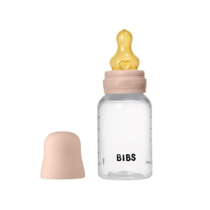 Bibs – Biberão Plástico 150ml – Tetina Látex – Blush