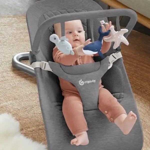 Ergobaby – Arco Brinquedos Evolve – Oceano Cinza Escuro - Image 5