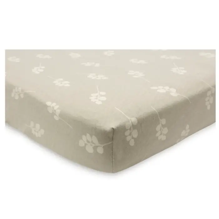 Jollein – Lençol Elástico Jersey – Twig Olive Green 75×150 - Image 4