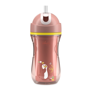 Chicco – Copo Térmico +14m – Sport Pinguim Rosa