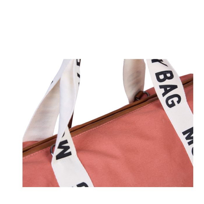 ChildHome – Mala Maternal – Mommy Bag – Signature Canvas Terracota - Image 8
