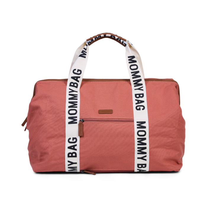 ChildHome – Mala Maternal – Mommy Bag – Signature Canvas Terracota - Image 2
