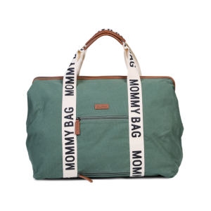 ChildHome – Mala Maternal – Mommy Bag – Signature Canvas Verde