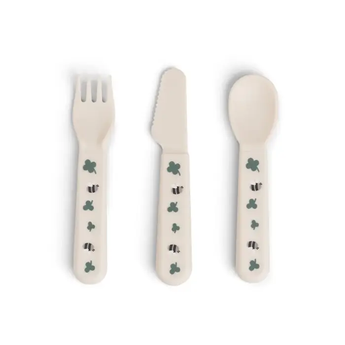 Done By Deer – Conjunto Talheres Foodie – Tiny Farm Sand
