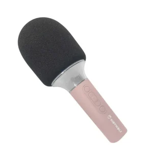 KidyWolf – Microfone Karaoke – Kidymic Rosa