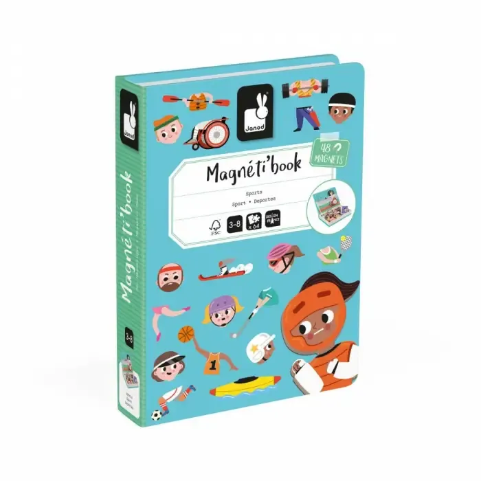 Janod – Livro Magnético – Desporto