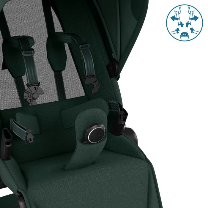 Maxi-Cosi – Carrinho Fame+Pebble 360 Pro 2+Alcofa – Twillic Green - Image 7
