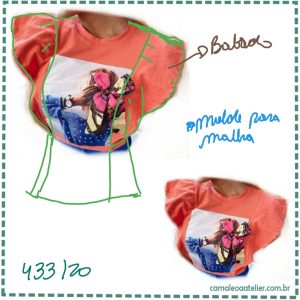 Molde Blusa Babado 433/20
