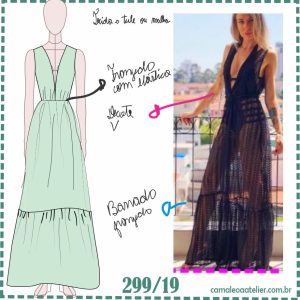Molde Saída de Praia 299/19